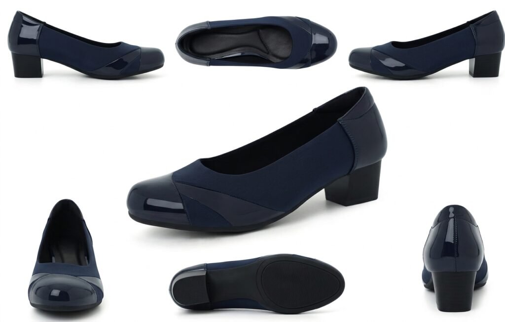 Ortho + Rest Women’s Bunion Dress Shoes Low Heel Slip-On Loafers - Alternate View