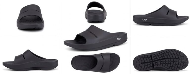 OOFOS OOahh Recovery Slide Sandals for Women and Men - Alternate