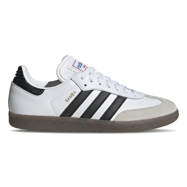 adidas Unisex Samba Indoor Soccer Shoes with Leather Upper
