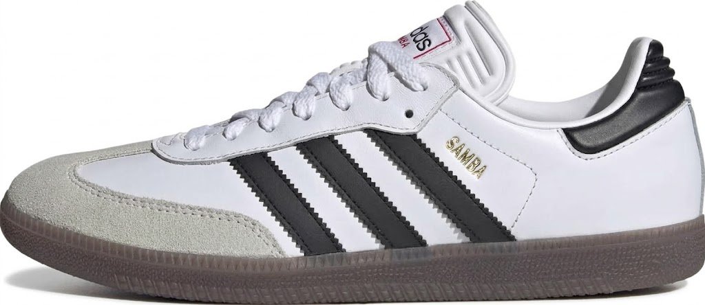 adidas Unisex Samba Indoor Soccer Shoes with Leather Upper