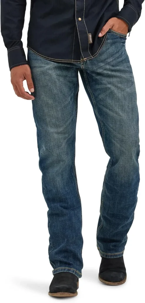Wrangler Retro Slim Fit Bootcut Jeans for Men – Layton - Alternate View