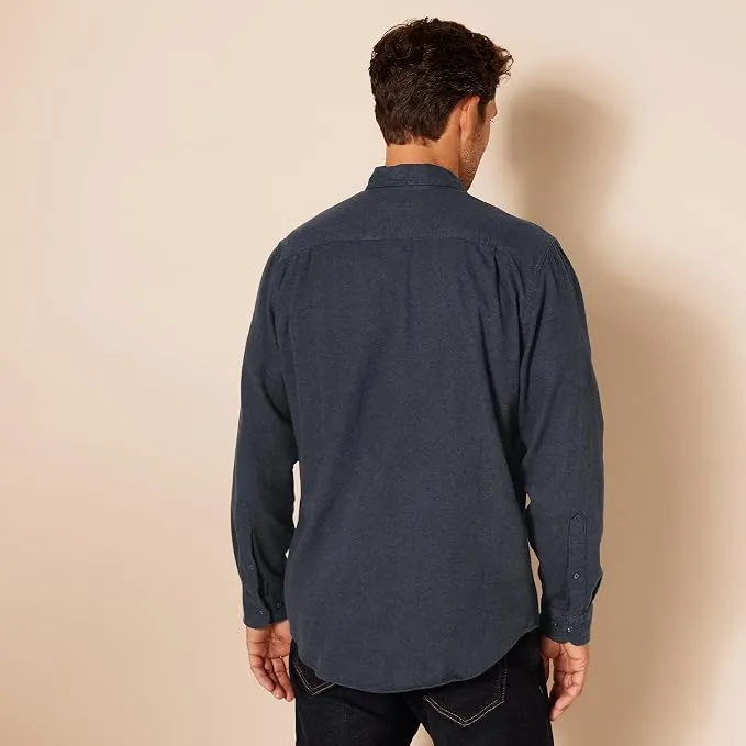 Amazon Essentials Men’s Regular-Fit Long-Sleeve Flannel Shirt - Alternate