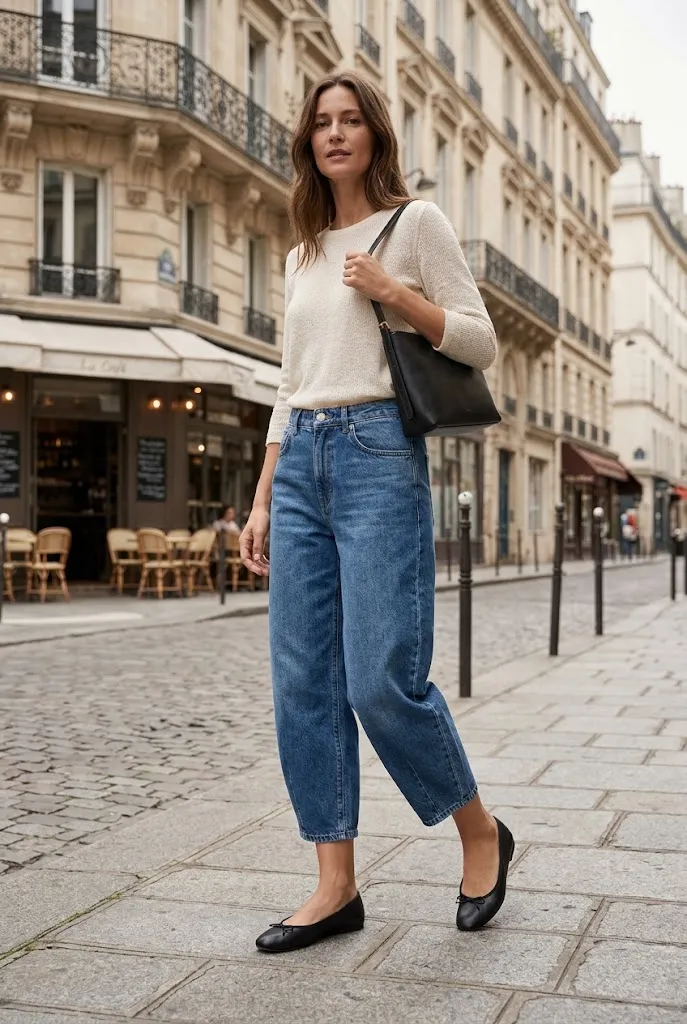 ballet flats with jeans