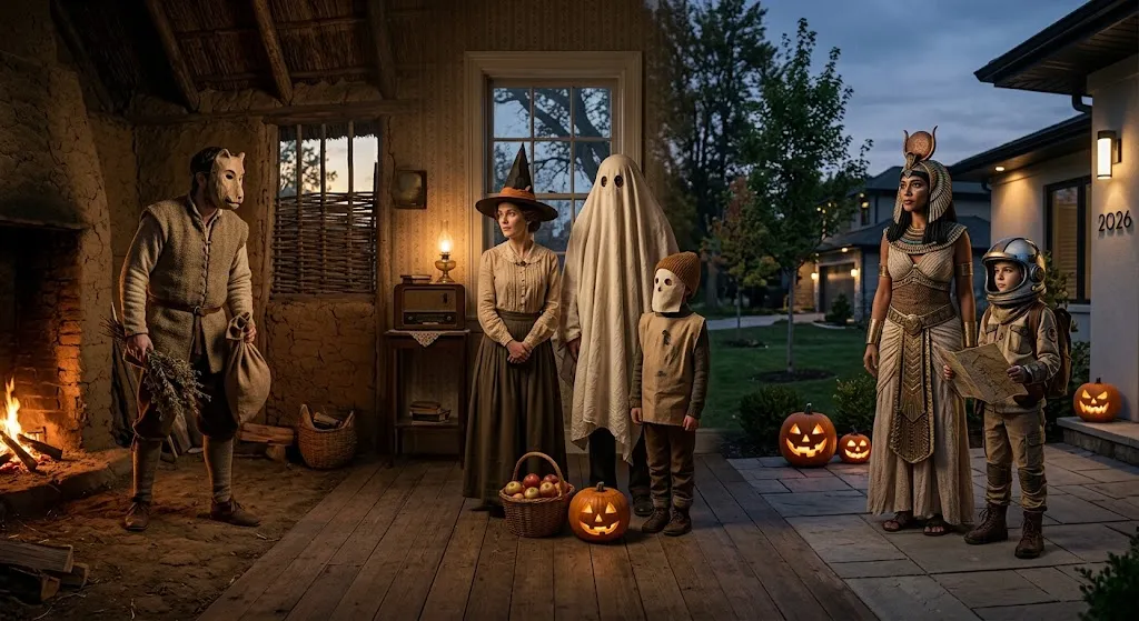 Halloween costumes history