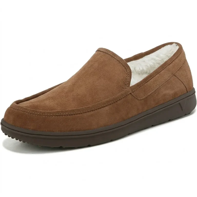 Vionic Men’s Gustavo Slippers – Indoor Outdoor House Shoes