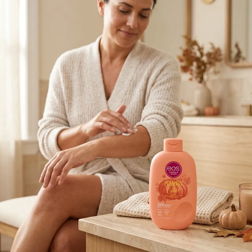 eos Pumpkin Chai Shea Better Body Lotion – 24H Moisture, 16 fl oz - Alternate View