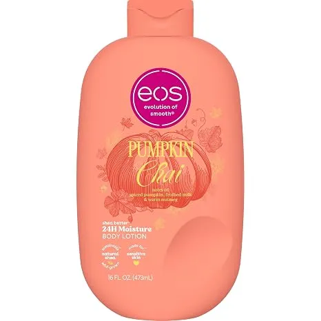 eos Pumpkin Chai Shea Better Body Lotion – 24H Moisture, 16 fl oz