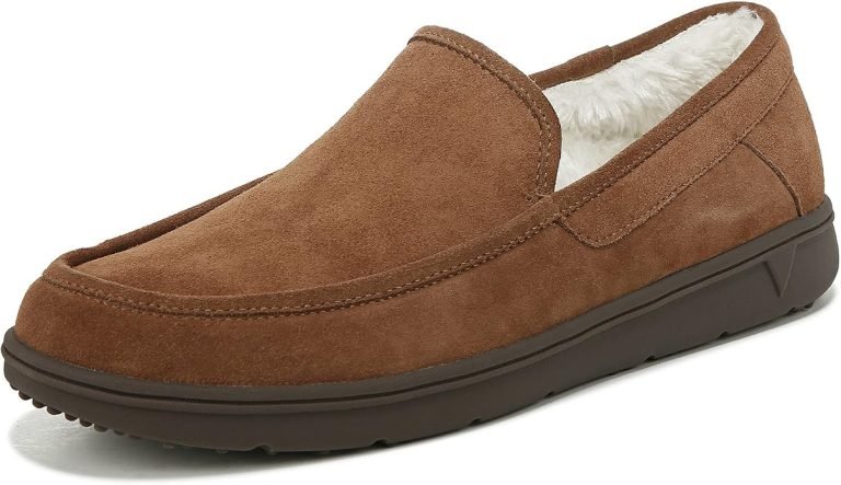 Vionic Men’s Gustavo Slippers – Indoor Outdoor House Shoes